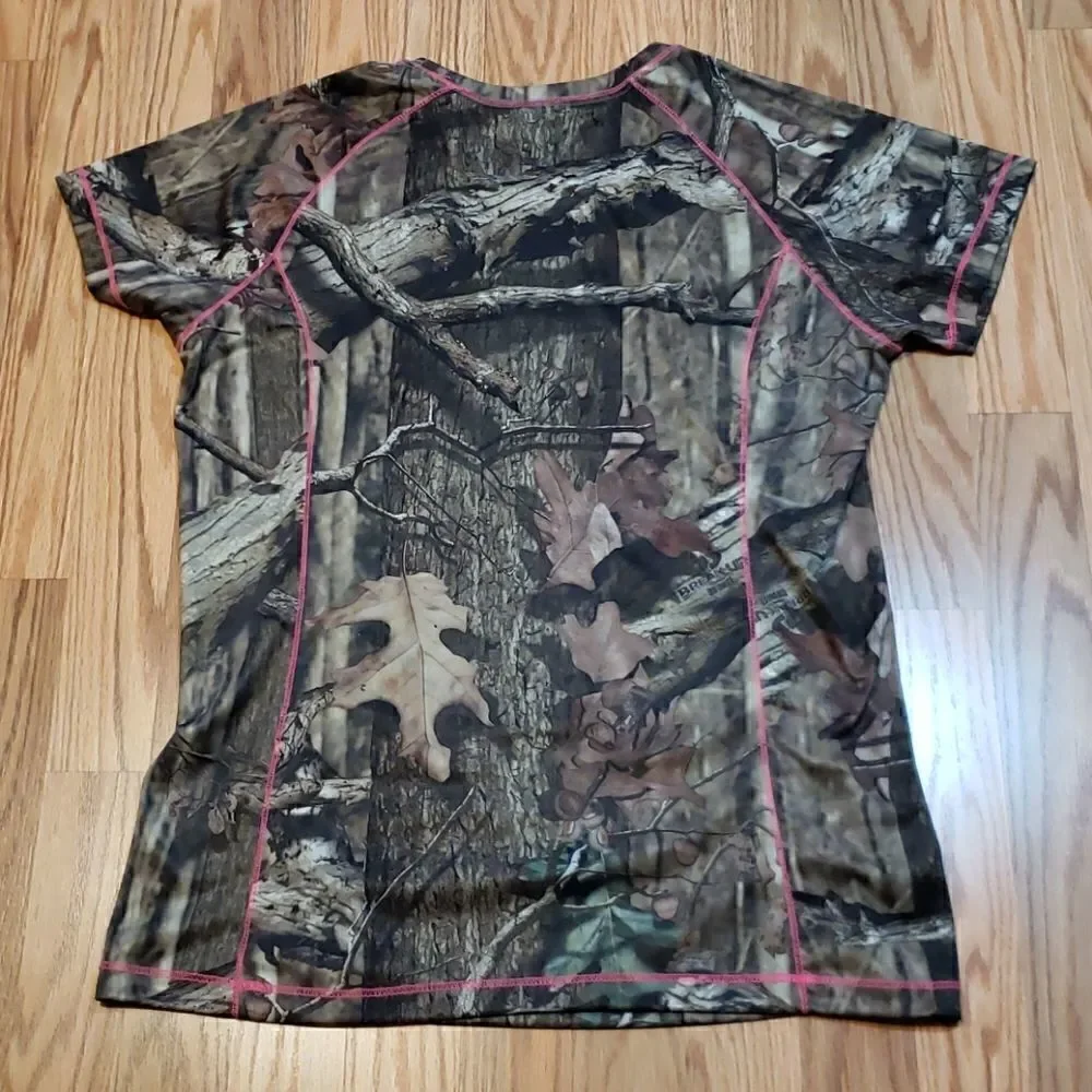 NWOT Pink Mossy Oak Break Up SHIRT, Tee